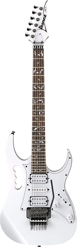 Ibanez JEMJRWH Steve Vai Signature 6-String Electric Guitar - White image 1
