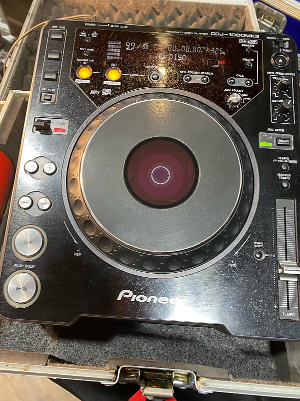 Pioneer CDJ-1000MK3 with Road Case | Reverb