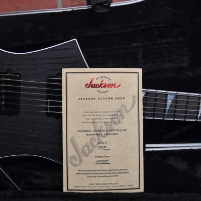 Jackson USA Custom Shop Jeff Loomis Signature Kelly Black 2023 w/OHSC (New B-stock) image 7