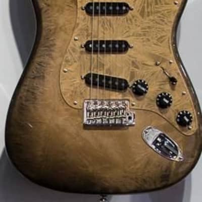 2017 Fender NAMM Display Prestige Masterbuilt  Frosted Gold Duco NOS  Stratocaster  Scott Buehl NEW! image 19