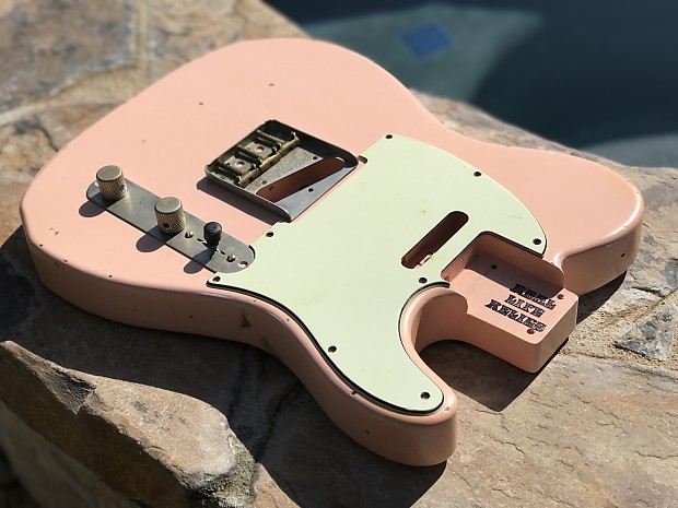 Shell pink telecaster body outlet