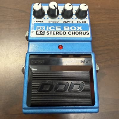 dod ice box FX64 stereo chorus エフェクター DOD FX64 - Ice Box - No Talking Demo - YouTube