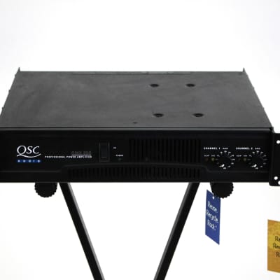 QSC MX1500 Dual-Mono Power Amp, Works Perfectly, well-used patina 