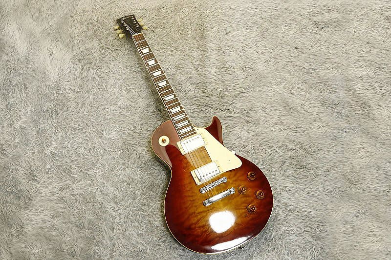 Rare 1992 made TOKAI LS-70Q Love Rock model Quilted Maple