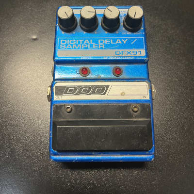DOD DFX91 Digital Delay Sampler  1990s - Blue for sale