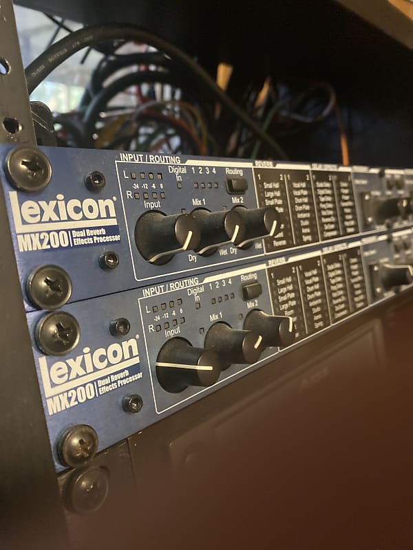 Lexicon MX200 Dual Reverb Effects Processor Reverb