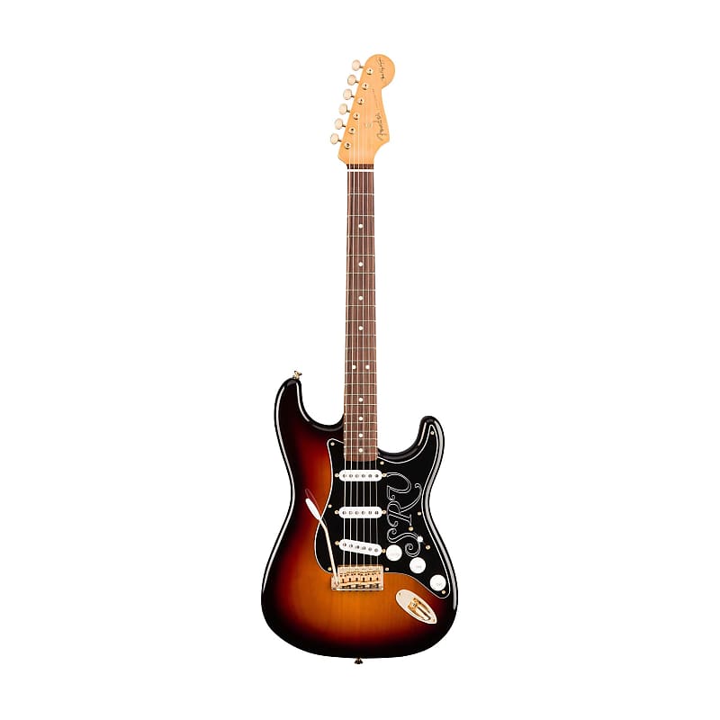[PREORDER] Fender Artist Stevie Ray Vaughan Stratocaster Electric Guitar w/Case, Pau Ferro FB, 3-Tone Sunburst image 1
