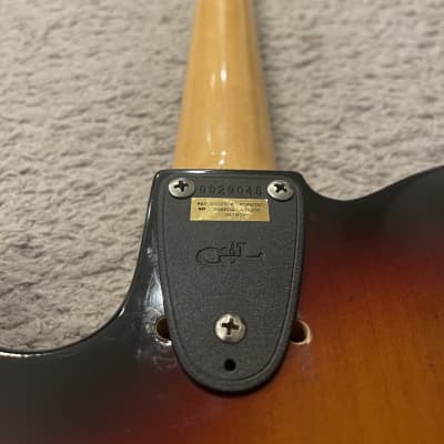 G&L ASAT Classic Signature 1991 Vintage USA Sunburst Leo Fender Guitar + Case image 10