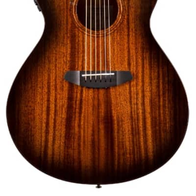 Breedlove Wildwood Pro Concerto CE Acoustic Electric Guitar, Suede Burst image 2