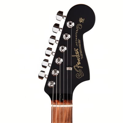 Fender Player Jazzmaster Black w/Matching Headcap, Pure Vintage '65 Pickups, & Series/Parallel 4-Way (CME Exclusive) image 6