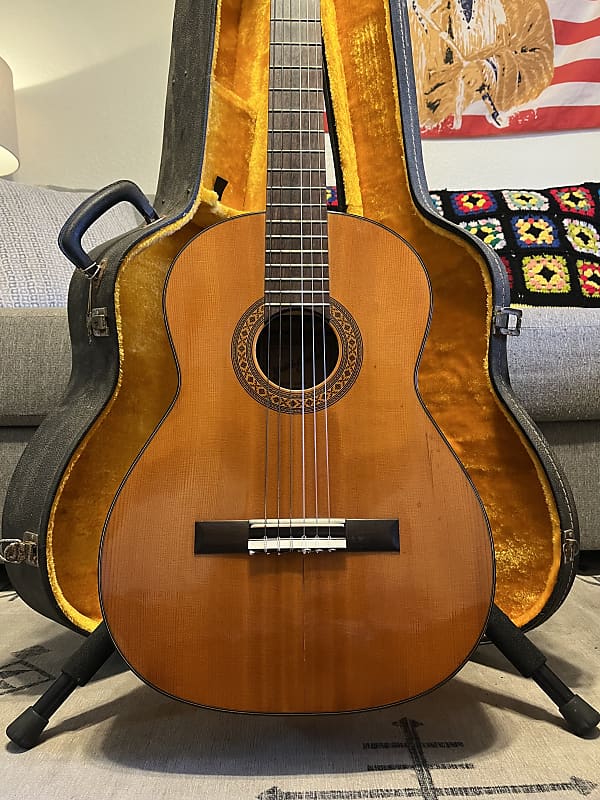 Handmade S. Yairi Gakki Guitar MIJ 1972 No.3721 Clase 600 Reverb