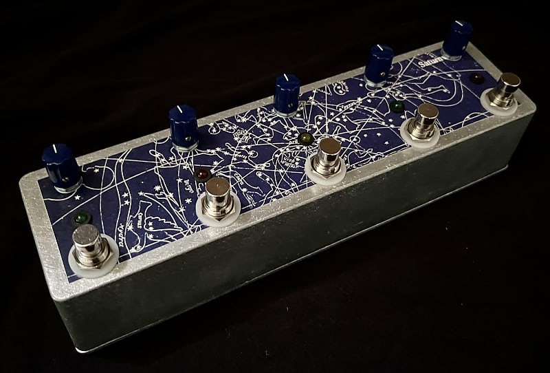 Saturnworks 5 - Looper Multi True Bypass Loop Pedal with Volume Controls - Handcrafted in California image 1