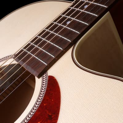 Seagull Performer CW Mini-Jumbo Flame Maple QIT Electric Acoustic Guitar image 7