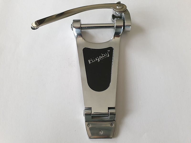 Bigsby chrome B60 vibrato tailpiece hollow body guitars image 1