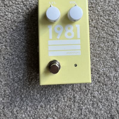 Reverb.com listing, price, conditions, and images for 1981-inventions-lvl-full-range-overdriver