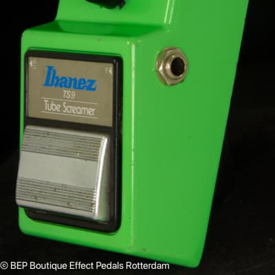 Ibanez TS-9 Tube Screamer 1981 Japan s/n 128071 Black Label