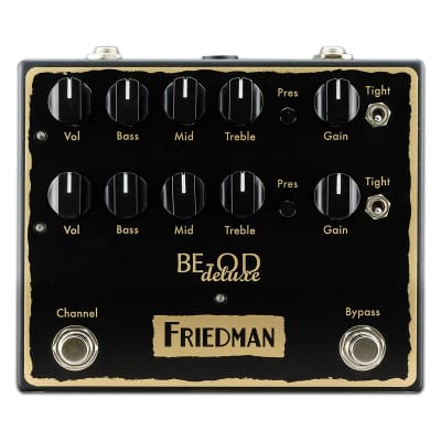 Friedman BE-OD Deluxe Dual Overdrive Pedal image 1