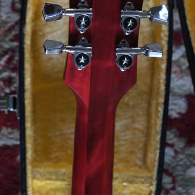 Greco ES300 SA500R 1973 - Ruby Red Hollow Body image 21