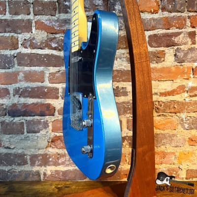 Fender Telecaster MIM Electric Guitar (1991 - Lake Placid Blue) image 4