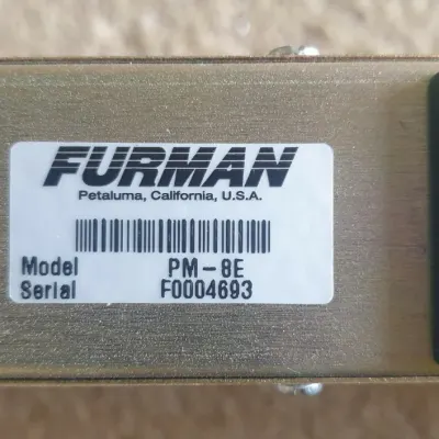 Furman PM-8 E  1980's  POWER CONDITIONER image 5