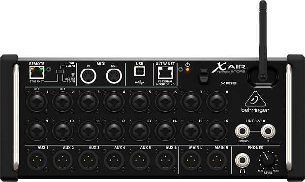 Behringer xr18 guitar center on sale