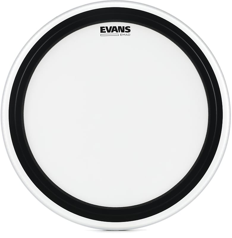 Evans EMAD Coated Bass Drum Batter Head 22 inch (3pack) Reverb