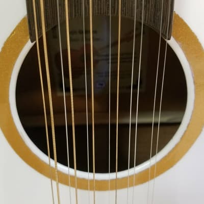 Jesus Sevillano 12 String Requinto Sierreño Guitar W/fishman/EQ new white image 6