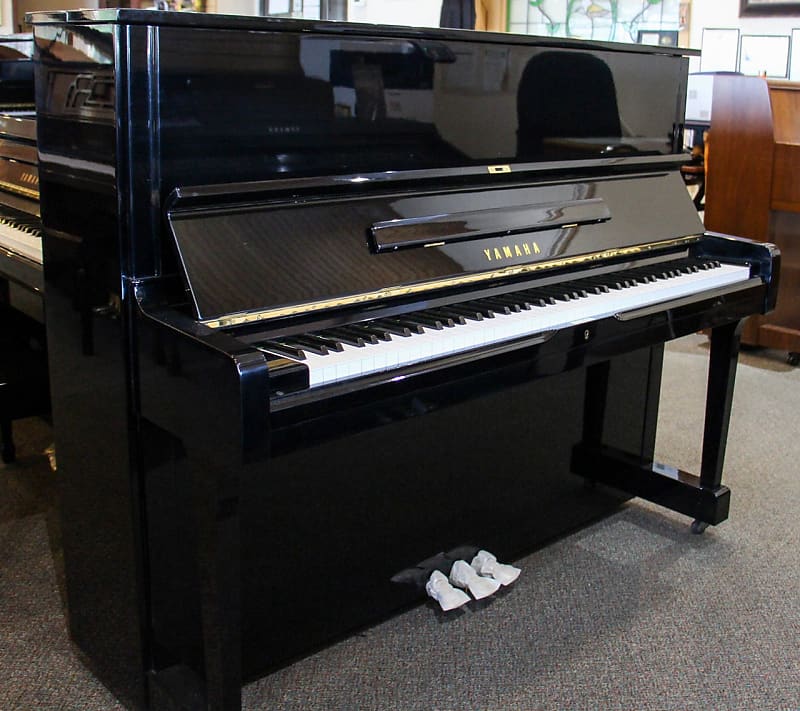 Yamaha 48" U1H Professional Collection Upright Piano | Polished Ebony | Used image 1