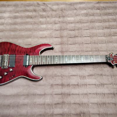 Schecter Hellraiser AD-C-7-FR-HR Black Cherry w/ free shipping