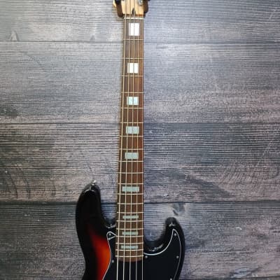 Squier Squier Affinity Series Jazz Bass V 5-String Electric Bass 3-Color Sunburst 5 String Bass Guitar (Springfield, NJ) image 3