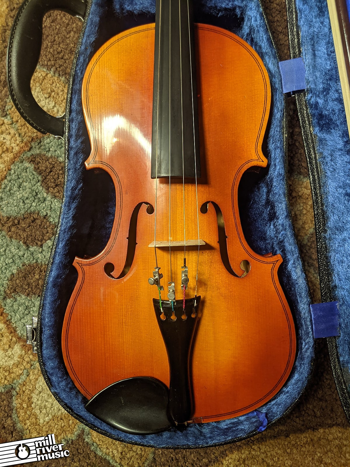 Unbranded 4/4 Student Violin w/ Glasser Bow & Case