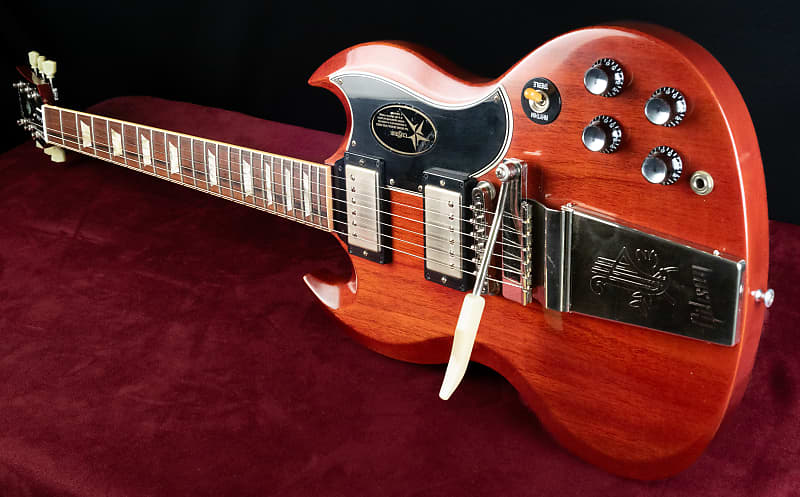 Gibson Custom Shop SG Standard VOS with Maestro Vibrola image 1