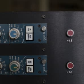 Calrec PQ 1161 Mic Pre-amp and EQ pair, racked mid-70's image 5