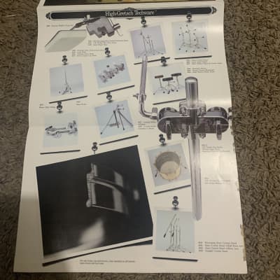 Gretsch Drums 1984 Fold Out Poster And Retail Price List image 8