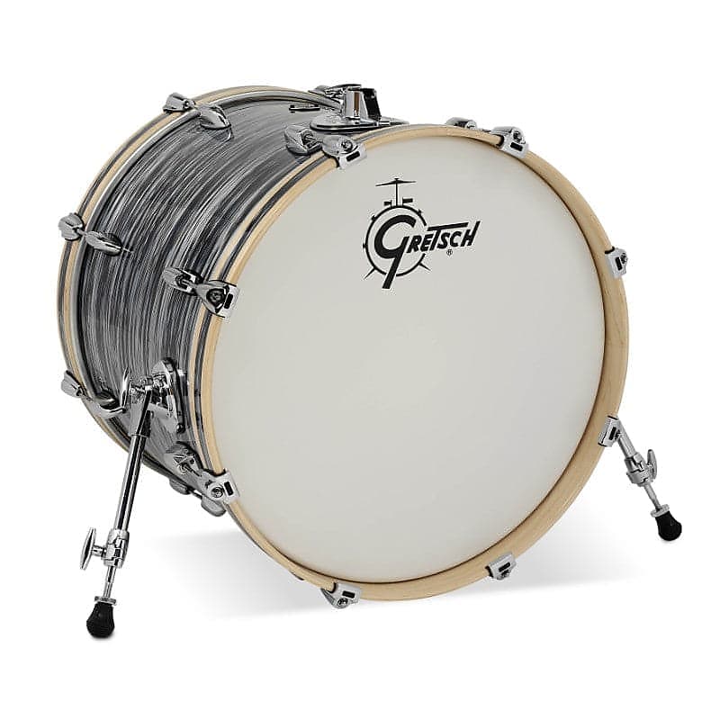 Gretsch Renown Bass Drum 20x16 Silver Oyster Pearl image 1