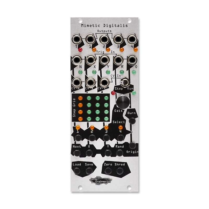 Noise Engineering Mimetic Digitalis (Silver Panel) - Quad CV Sequencer [Three Wave Music] image 1