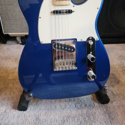 Fender Mexican Standard Swirl Telecaster Blue Swirl | Reverb