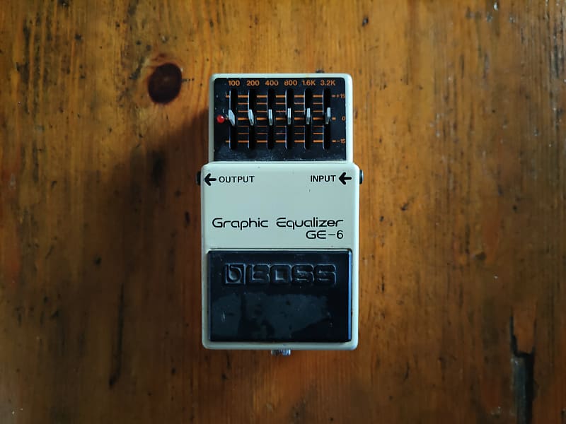 BOSS GE-6 グラフィックイコライザー Boss GE-6 Graphic Equalizer | Reverb