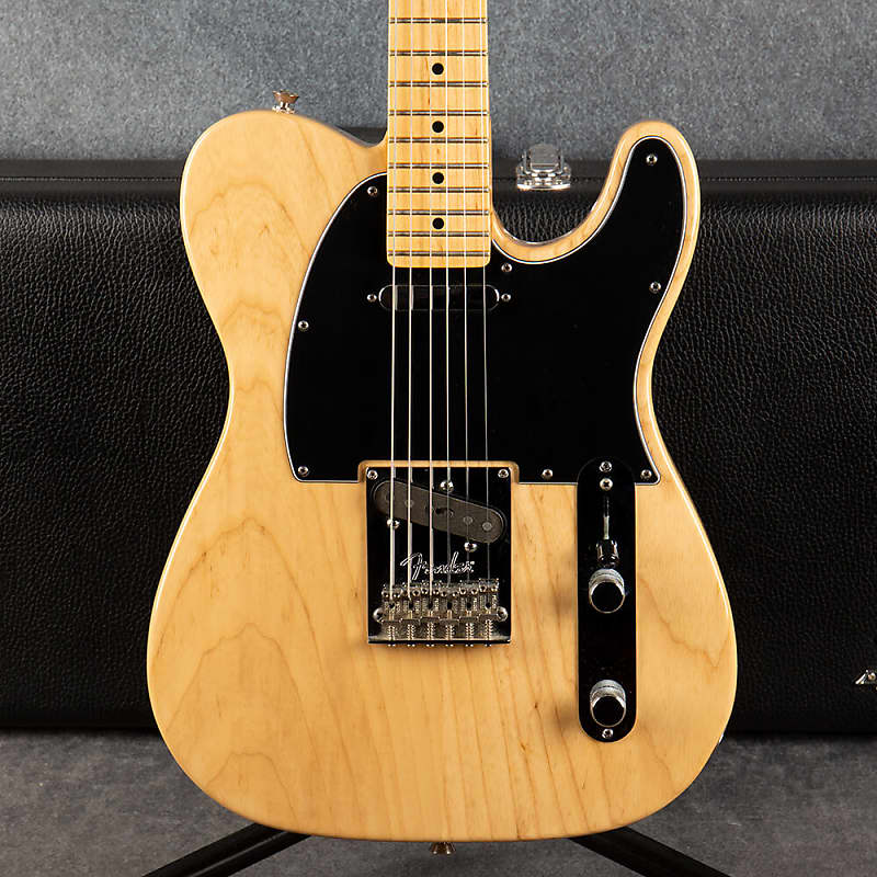 Fender American Standard Telecaster - Natural - Hard Case - | Reverb