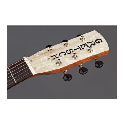 Gretsch G9200 Boxcar Round-Neck Mahogany Body Resonator 6-String Guitar with Padauk Fingerboard (Natural Finish) image 6