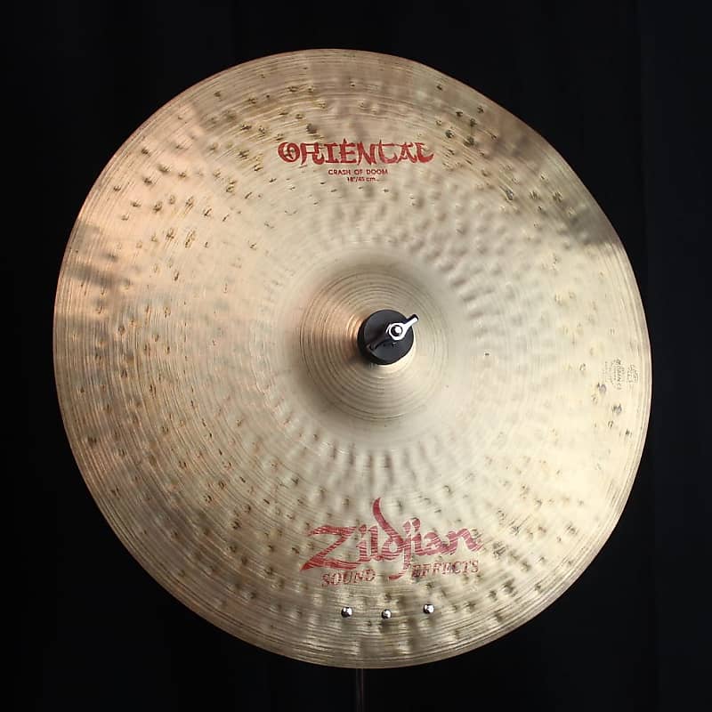 Zildjian 18" FX Oriental Crash of Doom Cymbal image 1
