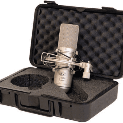 MXL 2006 Large Gold Diaphragm Condenser Microphone w/ Shock Mount & Case image 5