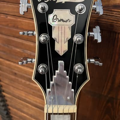 D'Angelico Premier SS Semi-Hollowbody Electric Guitar Purchased New in 2018 - Black image 3