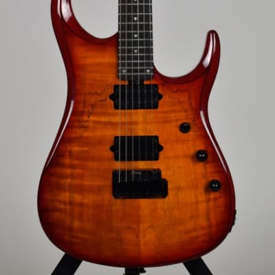 Sterling by Music Man JP 150 DiMarzio 2021 Blood Orange Burst - b