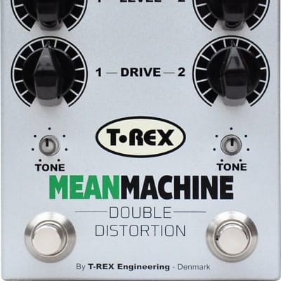 T-Rex Engineering Mean Machine Twin-Channel Distortion Guitar Pedal image 1