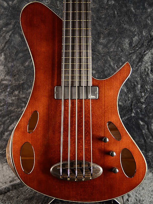 Martin Keith Guitars Elfin Hollowbody 5 Fretless | Reverb