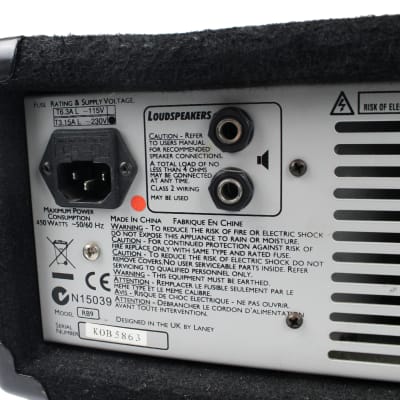 Laney RB9 Richter Bass Amp Head | Reverb