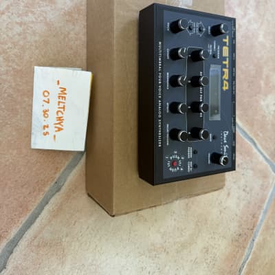 Dave Smith Instruments Tetra Desktop 4-Voice Polyphonic Synthesizer 2009 - 2016 Black