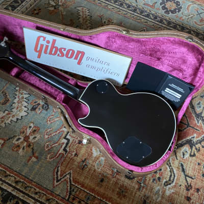 2012 Gibson Les Paul Custom - Maduro Brown (Almost Black), Rosewood Fretboard image 3