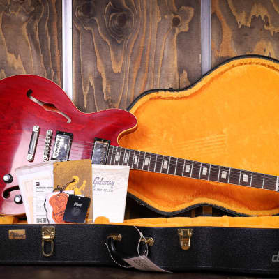 Gibson Custom Shop Murphy Lab '64 ES-335 Reissue Light Aged Sixties Cherry image 19